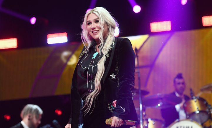 Kesha performs during the 2017 iHeartRadio Music Festival on Sept. 23. She wrote an essay for Time magazine on how to handle mental health challenges during the holiday season.