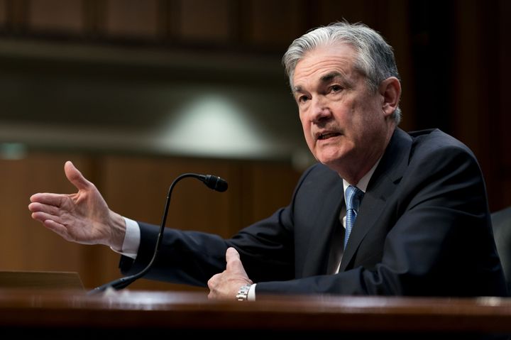Jerome Powell, President Donald Trump's nominee to become Federal Reserve chairman, testifies before the Senate Banking Committee on Nov. 28, 2017.