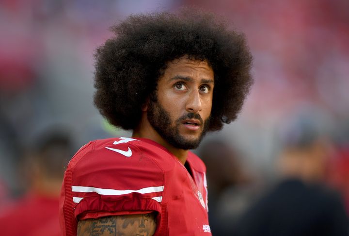 Pro football player Colin Kaepernick is being honored by Sports Illustrated for his protests against racial injustice.