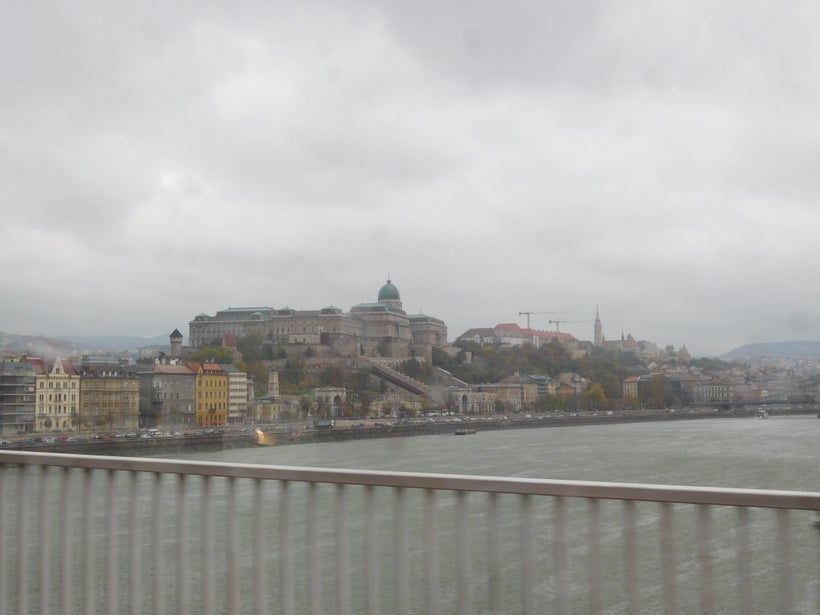 <strong>Buda from Pest on a rainy day</strong>