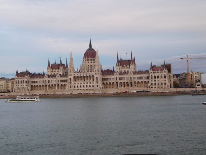 Closer view of parliament