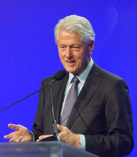 Former President Bill Clinton at Greenbuild / Twitter