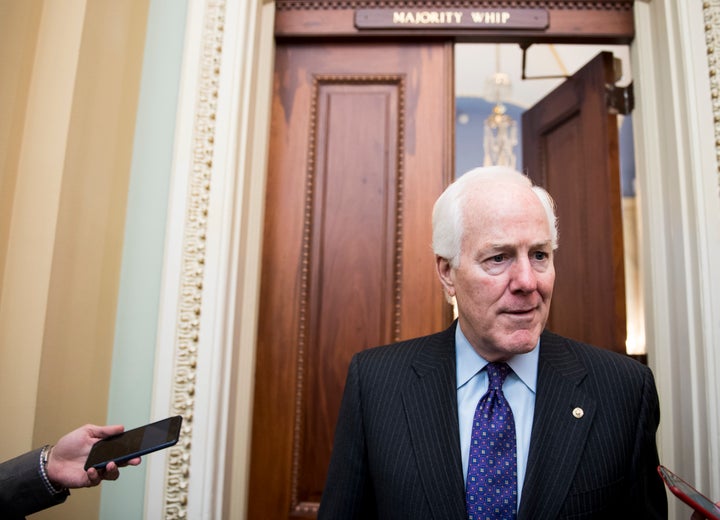 "I can show you a poll for anything," said Senate Majority Whip John Cornyn.