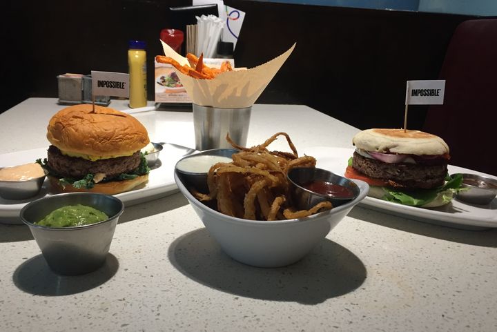The Impossible Burger at The Counter