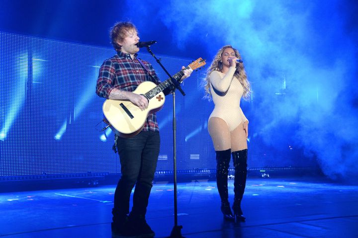 Ed and Beyoncé in 2015 