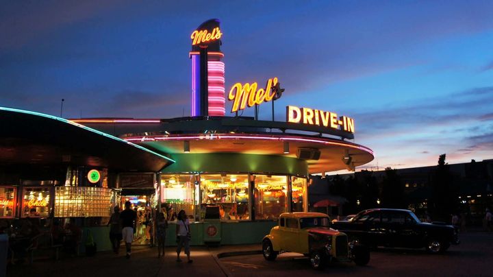 Mel’s Drive-In at Universal just like the original in LA.