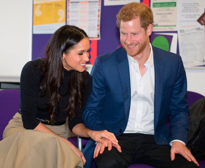 The pair, set to marry in the spring, made their first royal visit as a couple earlier this month.