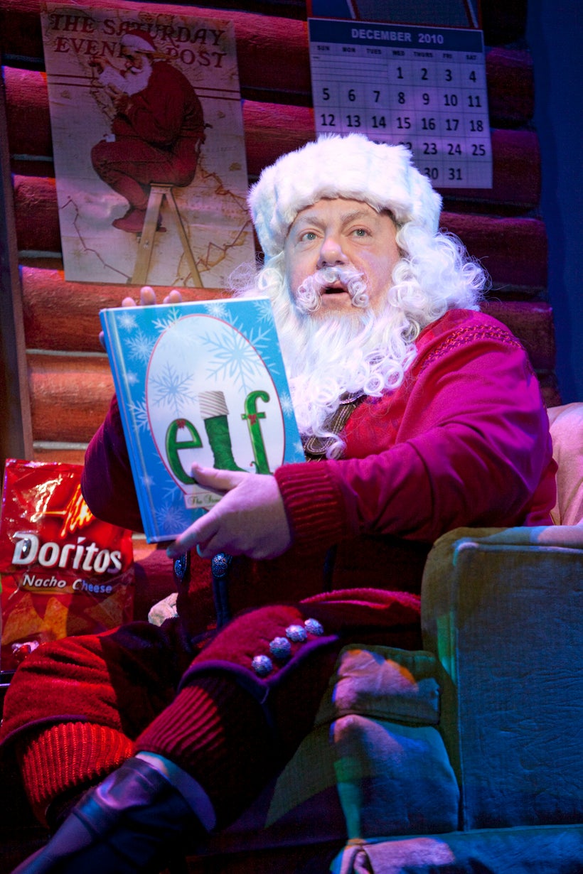 George Wendt in <em>Elf the Musical</em>