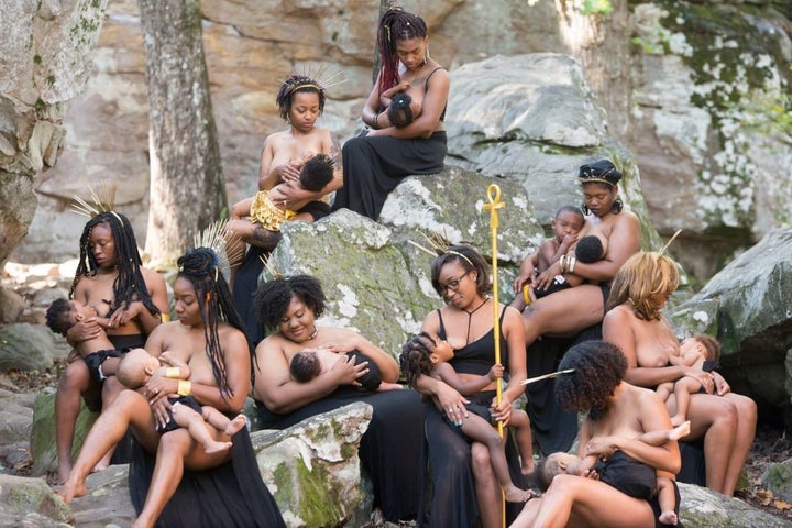 This Viral Photo Shoot Normalizes Breastfeeding And Shows ...