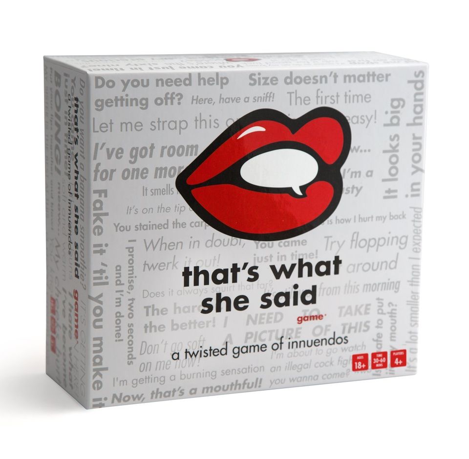 That's What She Said game