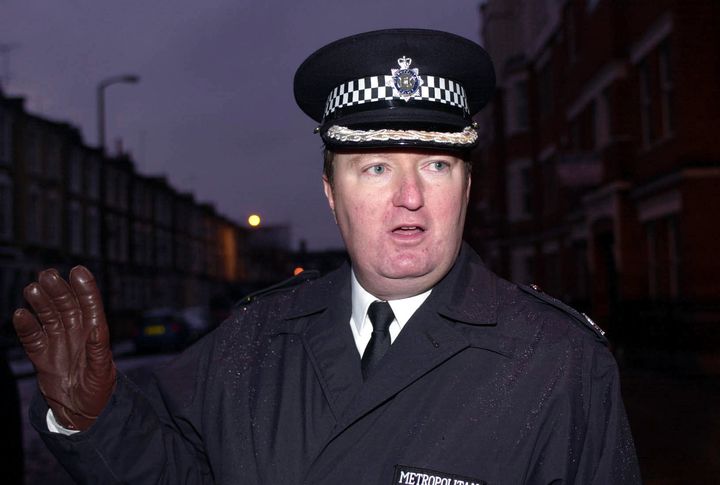 Bob Quick, pictured in 2003 when he was a Metropolitan Police commander
