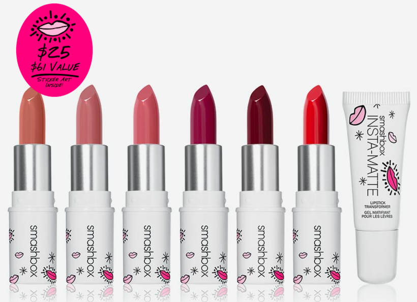 <strong>Drawn In. Decked Out. Be Legendary Lipstick + Lip Mattifier</strong> <strong>Set</strong> from <a rel="nofollow" href