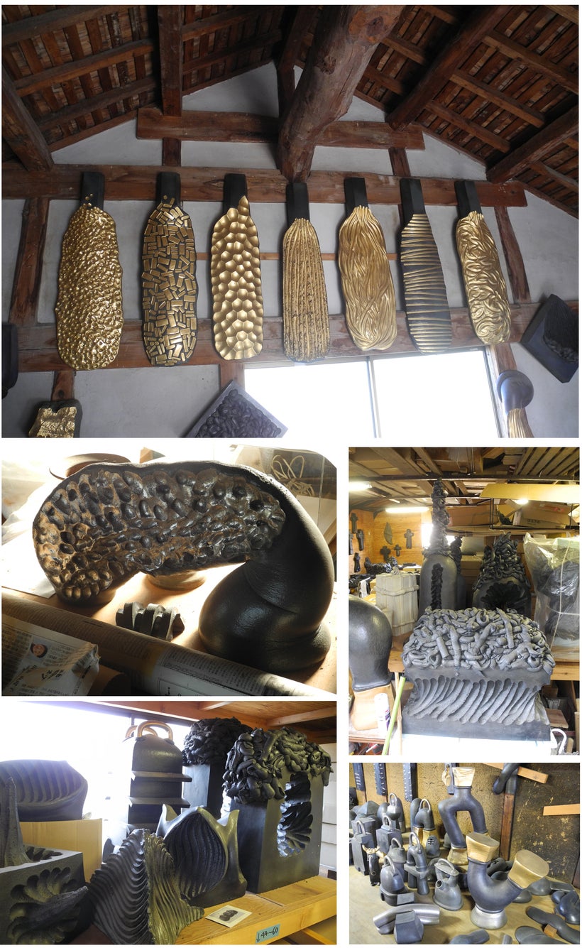 Studio details, the art of Kenji Kuze