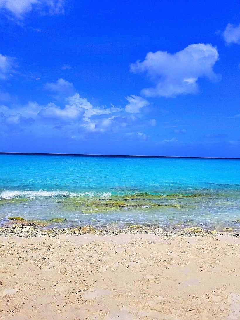 The cool blue waters are a highlight of the beaches of Curaçao.