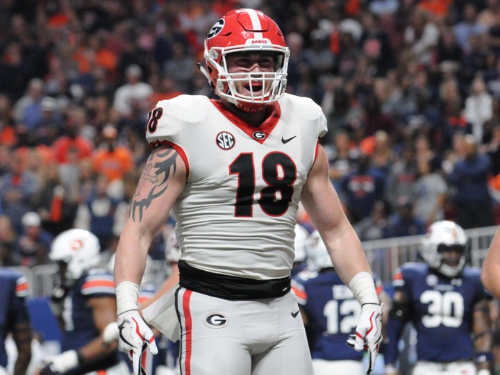 Georgia tight end Isaac Nauta is part of a squad vying for its first national title since 1980.