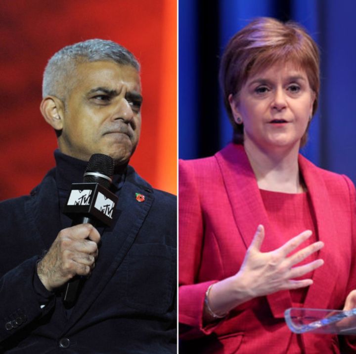 Sadiq Khan and Nicola Sturgeon have called for special Brexit measures to be offered to 'Remain' parts of the UK 