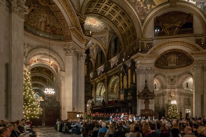 Christmas Carol Service at St Paul’s Cathedral