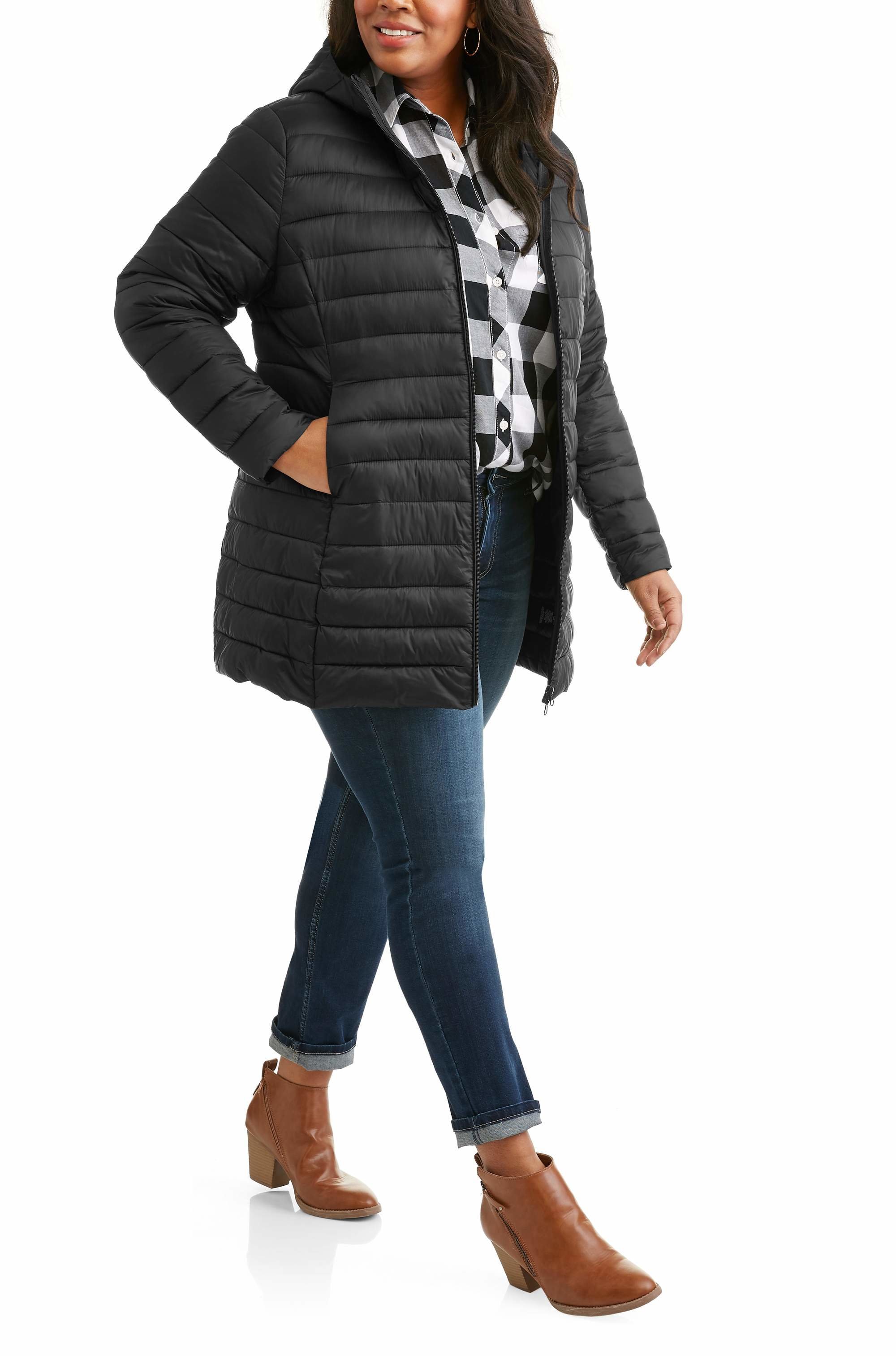 women's plus size lightweight winter coats