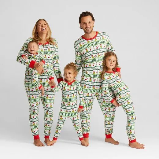 Warner Bros™ Buddy the Elf Costume Long John Pajamas Set