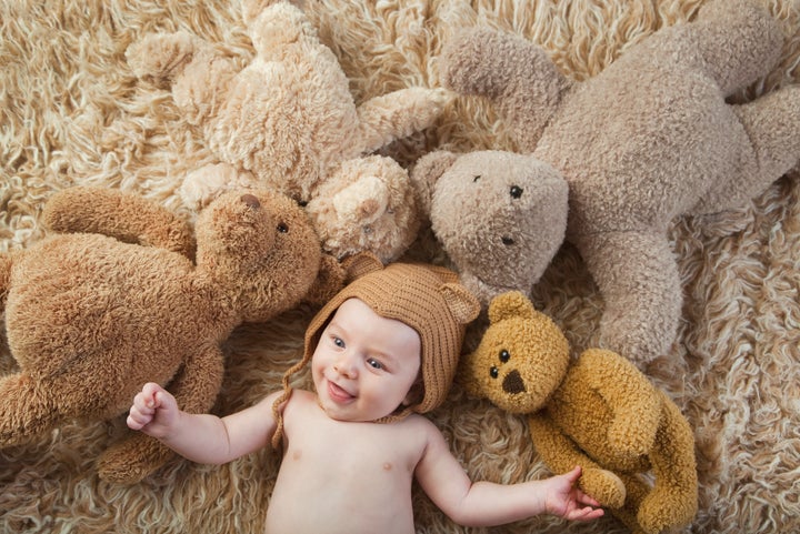 Some babies are named Bear, not just given stuffed bears.