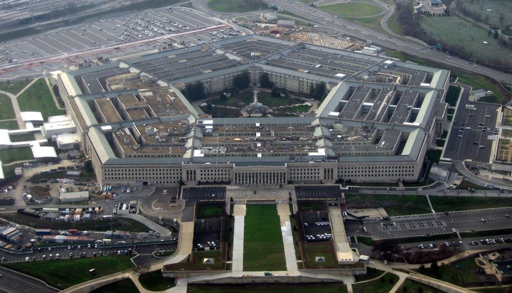 The Pentagon, located in Washington, DC.