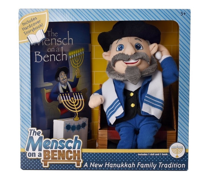 The Elf on the Shelf tradition has inspired many spin-offs, like The Mensch on a Bench.