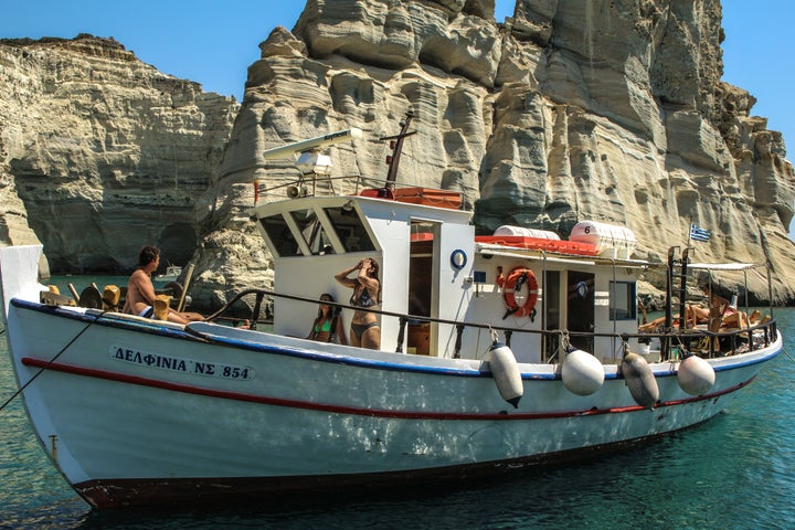 With over 70 beaches and various rock formations, the island of Milos is fast becoming one of the most sought island visits in Greece