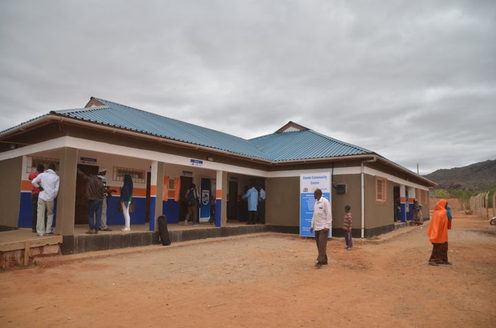 <p>Philips’ Mandera, Kenya Community Life Center brings healthcare access as well as a community center for socializing and economic growth.</p>