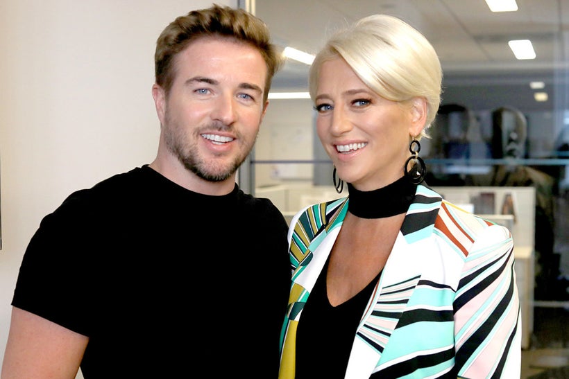 Dorinda recently got pampered by Priv and here she is with one of their guys, Luke