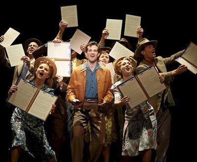 A. J. Shively is aspiring writer Billy Cane in Bright Star