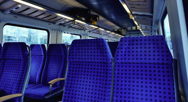 <p>Train from Split to Zagreb</p>