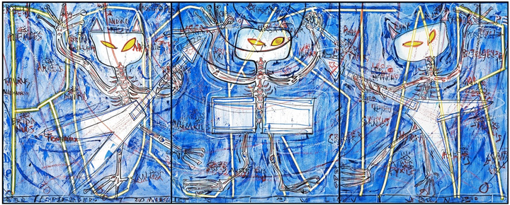 Jason Newsted, Rockstar Triptych, 2006.