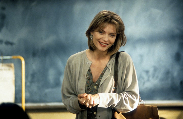 Michelle Pfeiffer in "Dangerous Minds."