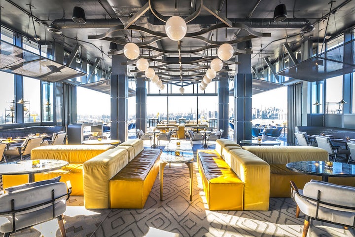 <p>Westlight rooftop bar at The William Vale hotel in Brooklyn. </p>