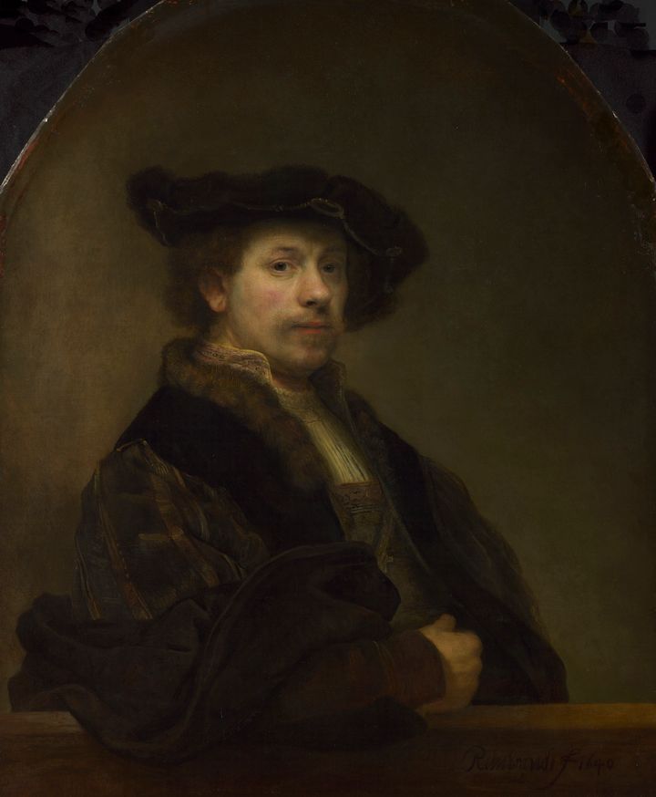 Self Portrait at the Age of 34, 1640. Rembrandt van Rijn. Oil on canvas. © The National Gallery, London. 