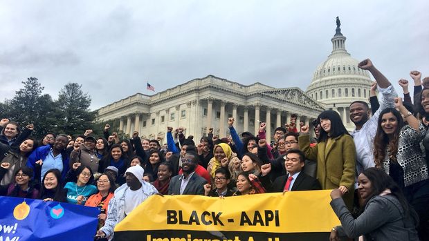 Asian-American, Black Activists Rally Together For Immigrants In Their Communities