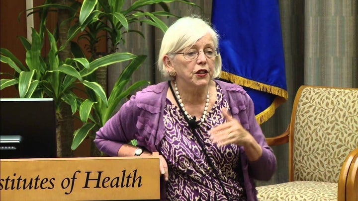 <p>Josephine Briggs, MD, NCCIH leader at work at the NIH</p>