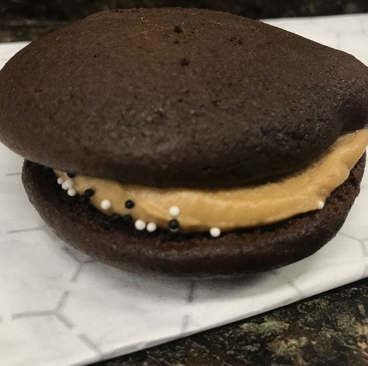 Guiness whoopie pie from Flying Monkey Bakery.