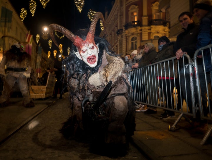 A Krampus celebration in Graz, Austria, on Dec. 3, 2017. 