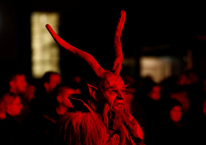 A Krampus show in Schladming, Austria, on Nov. 25, 2017.