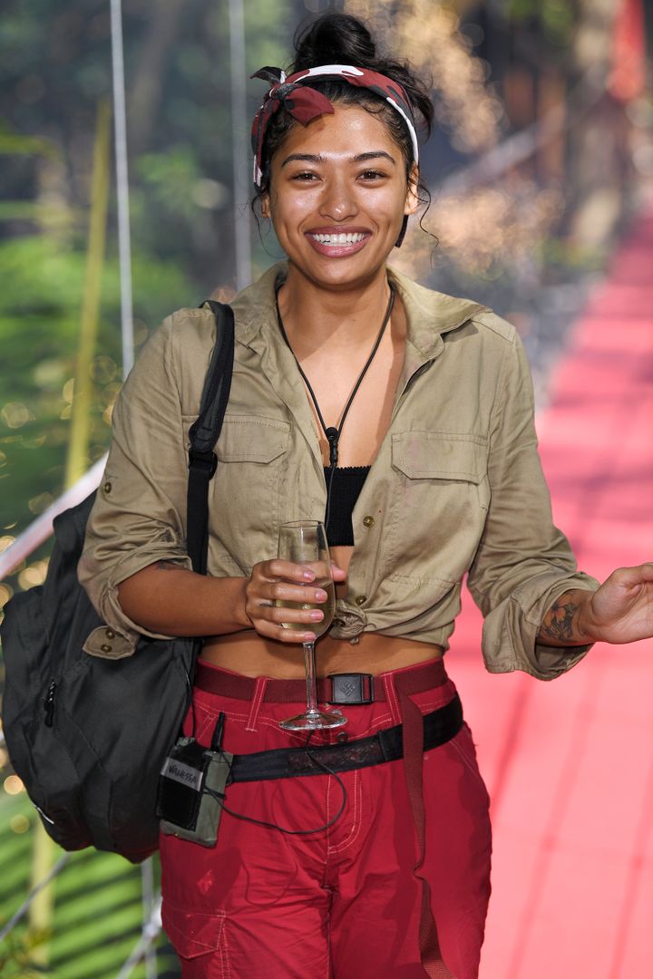 Vanessa White has been booted out of the jungle