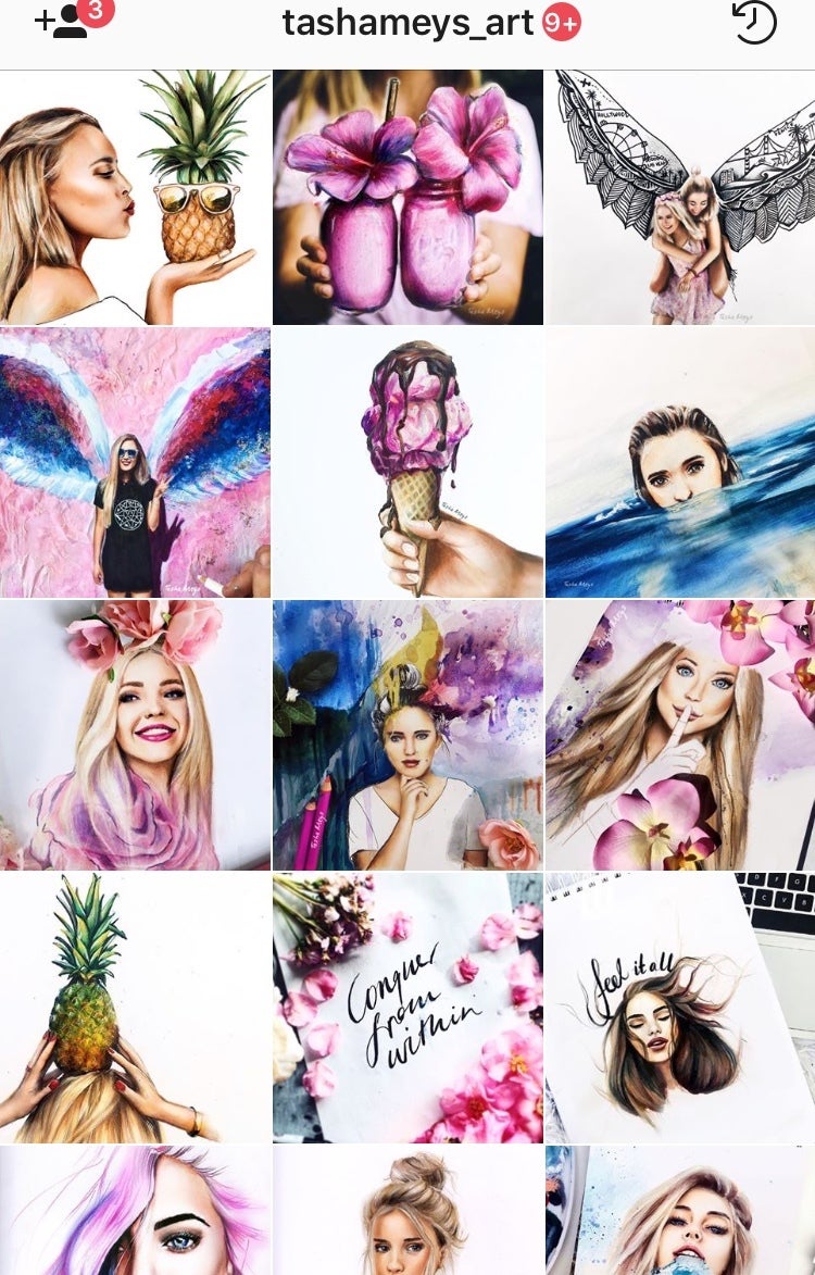 <strong>Tash’s art account @tashameys_art</strong>