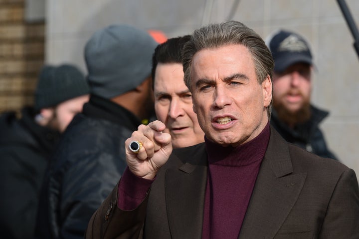 John Travolta as John Gotti.