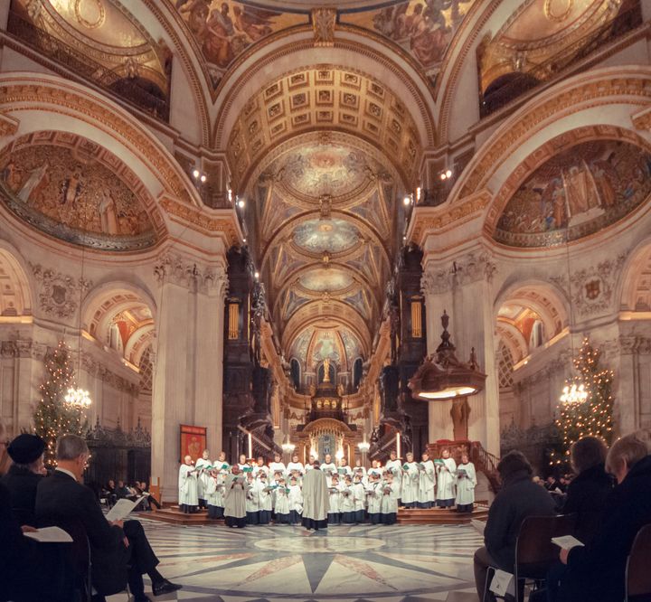 The Christmas Carol Service at St Paul’s Cathedral