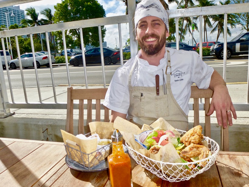 Chef Kevin Little’s friendly personality is conveyed in every tasty dish at Stiltsville Fish and bar