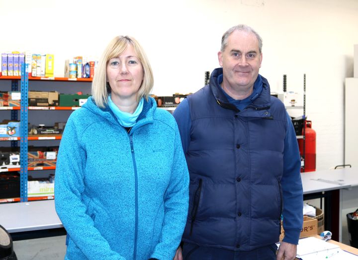 <strong>Caroline and Gary Price are joint co-project leaders at The Well foodbank in Wolverhampton</strong>