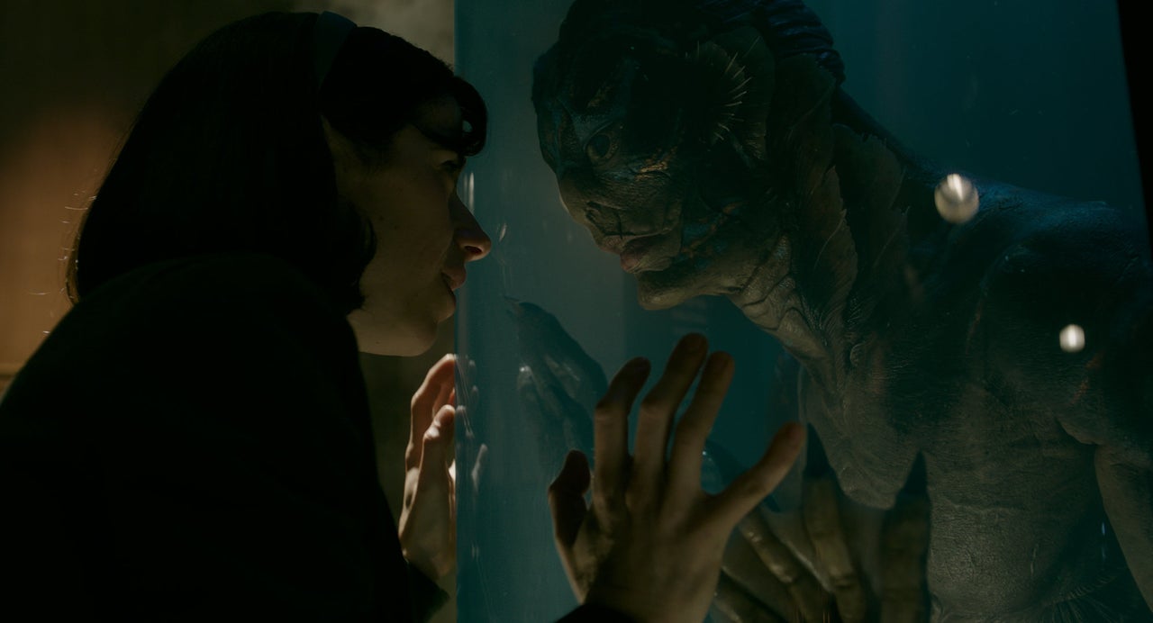 Sally Hawkins and Doug Jones in "The Shape of Water."