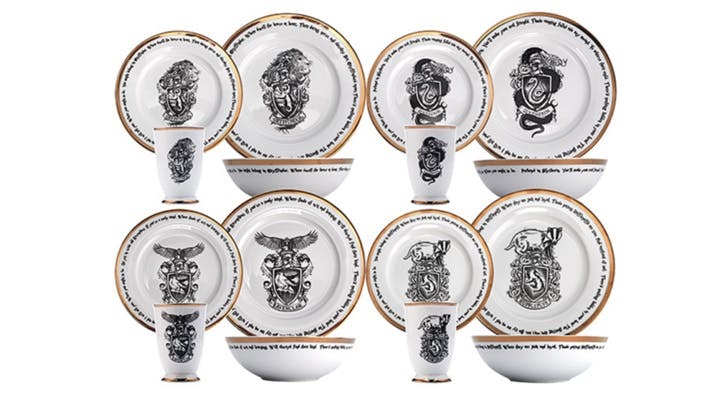 harry potter dishware