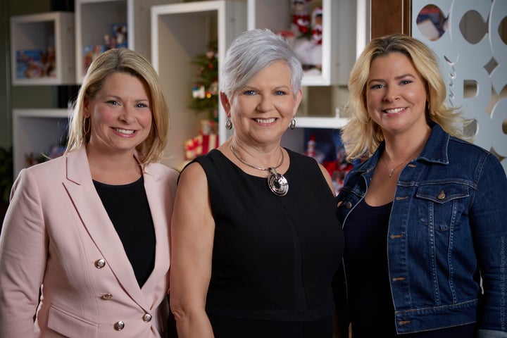 The Elf on the Shelf is the brainchild of stay-at-home mom Carol Aebersold and her grown twin daughters, Chanda Bell and Christa Pitts.