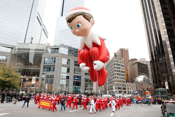 The Elf on the Shelf is a global phenomenon and has appeared in the Macy's Thanksgiving Day Parade since 2012. 